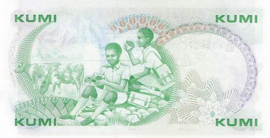 10 Shilingi 1985 p.20d